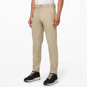 Lululemon Commission Pant Classic *Warpstreme 34" Tofino Sand